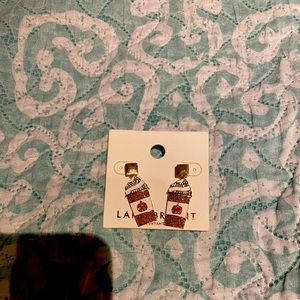 Pumpkin spice earrings